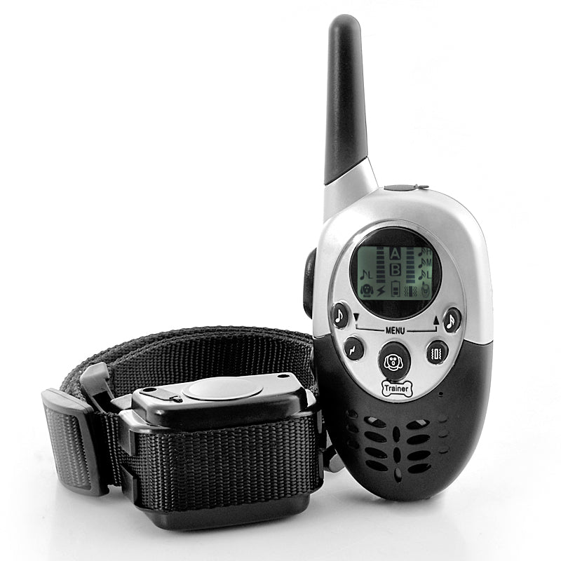 Dog Training Collar 'K9 II' - Vibration + Shock Selectable, 3 Shock Levels, Remote Control, 1000 Meter Range