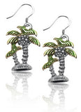 Palm Trees Charm Earrings