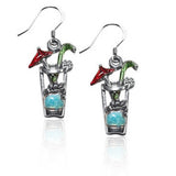 Cocktail Drink Charm Earrings