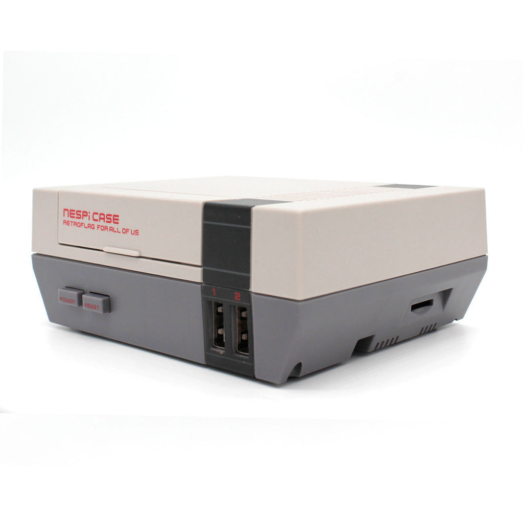 NES case for Raspberry Pi 3,2 and B+ by Classic Retro Tools Gray