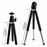 Vertical Universal Kit Phone Camera 8X Lens Zoom Telephoto Lenses Telescope with Clip Mobile Tripod Phone Holder black