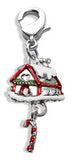 Gingerbread House Charm Dangle