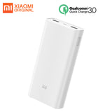 Xiaomi Power Bank 2C 20000mAh Dual USB Powerbank Portable External Battery Powerbank white