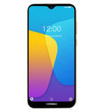 DOOGEE X90 Cellphone 6.1inch 19:9 Waterdrop LTPS Screen Smartphone Quad Core CPU 1GB RAM+16GB ROM 3400mAh Battery Dual SIM Cards 8MP+5MP Camera Android 8.1 OS  Blue_European version