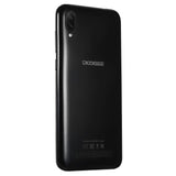 DOOGEE X90 Cellphone 6.1inch 19:9 Waterdrop LTPS Screen Smartphone Quad Core CPU 1GB RAM+16GB ROM 3400mAh Battery Dual SIM Cards 8MP+5MP Camera Android 8.1 OS  Blue_European version