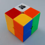 2x2x2 YJ Moyu Lingpo Stickerless Cube Speed puzzle Smooth 2x2 Toy