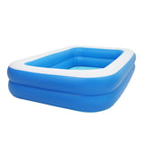 102" x 70" x 22" Inflatable Swimming Pool - Wall Thickness 0.3mm Blue