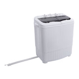 XPB35-ZK35 14.3(7.7 6.6)lbs Semi-automatic Gray Cover Washing Machine