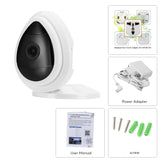 IP Security Camera - 720p, Motion Detection, App Control, 1/4 Inch CMOS, 55-Degree Viewing Angle, Indoor Use