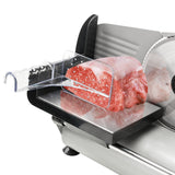 ZOKOP SL526 110V/150W 7.5" Semi-automatic Belt Cutter Deli Food Machine Home Deli Food Slicer (DNSOA)