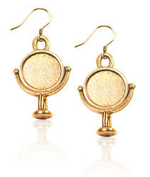 Mirror Charm Earrings