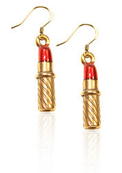 Lipstick Charm Earrings