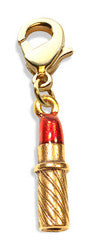 Lipstick Charm Dangle