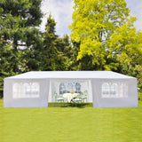 3 x 9m (9'10" x 19'8") Seven Sides Portable Home Use Waterproof Tent with Spiral Tubes **