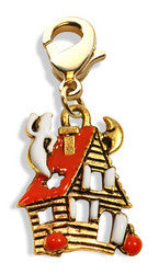 Haunted House Charm Dangle