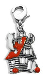 Haunted House Charm Dangle