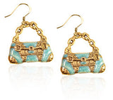 Retro Purse Charm Earrings