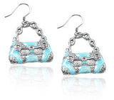 Retro Purse Charm Earrings