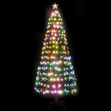 7.5FT Fiber Optic Christmas Tree with 260 LED Lamps & 260 Branches **