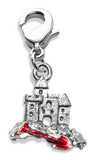 Sandcastle with Shovel Charm Dangle