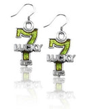 Lucky 7 Charm Earrings