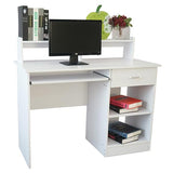 General Style Modern E1 15MM Chipboard Computer Desk White