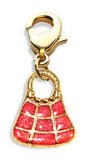 Tic-Tac-To Purse Charm Dangle