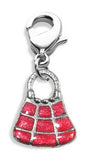 Tic-Tac-To Purse Charm Dangle