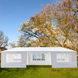 3 x 9m (9'10" x 19'8") Seven Sides Portable Home Use Waterproof Tent with Spiral Tubes **