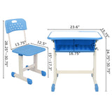 Adjustable Student Desk and Chair Kit **