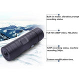 Hd Wide Angle Motion DV Camera 1080P Waterproof DV Flashlight Mini Camera -  Black