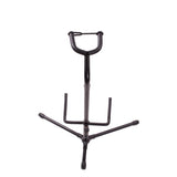 Glarry Tubular Acoustic/Electric Bass Guitar Stand Holder Black (DNSOA)