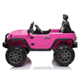 12V Kids Ride On Car SUV MP3 2.4GHZ Remote Control LED Lights Pink **