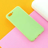 For OPPO A5/A3S/A9 2020 Cellphone Cover Soft Touch Anti-scratch Shockproof TPU Mobile Phone Case  Fluorescent green