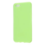 For OPPO A5/A3S/A9 2020 Cellphone Cover Soft Touch Anti-scratch Shockproof TPU Mobile Phone Case  Fluorescent green