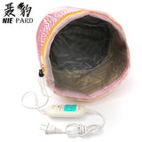 Hair Mask Baking Oil Cap Thermal Treatment Heating Cap Temperature Controlling Electric Hair Steamer Mask Cap  US plug