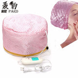 Hair Mask Baking Oil Cap Thermal Treatment Heating Cap Temperature Controlling Electric Hair Steamer Mask Cap  US plug