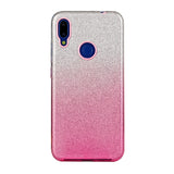 For Redmi Note 7/Note 7 pro/Note 8/Note 8 pro/8/8A Phone Case Gradient Color Glitter Powder Phone Cover with Airbag Bracket green