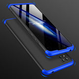 For Redmi 9C Mobile Phone Cover 360 Degree Full Protection Phone Case Blue black blue