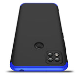 For Redmi 9C Mobile Phone Cover 360 Degree Full Protection Phone Case Blue black blue