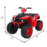 12V Kids ATV Ride On Car Toys Suspension 4 Wheels , 2 Speeds **