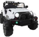 Kids Ride On 12V Car SUV/Jeep MP3 player 2.4GHZ Remote Control with colorful LED Lights - Red **