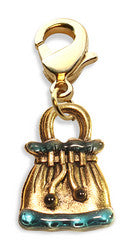 Drawstring Purse Charm Dangle