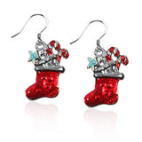 Christmas Stocking Charm Earrings