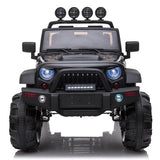 12V Kids Ride On Car SUV MP3 2.4GHZ Remote Control LED Lights White **