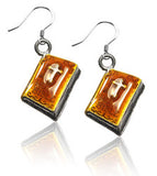 Holy Bible Charm Earrings