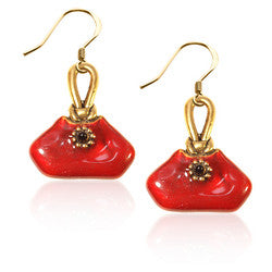 French Purse Charm Earrings