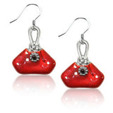 French Purse Charm Earrings