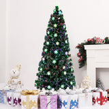 7FT Small Light Fiber Optic Christmas Tree 290 tips **