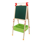 Children's Lift able Easel with Top Shaft and Non-Woven Storage HB-D126S